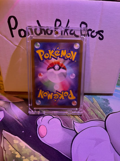 Poncho Wearing Pikachu 230/XY-P Rayquaza Full Art Promo Japanese Pokemon Card NM