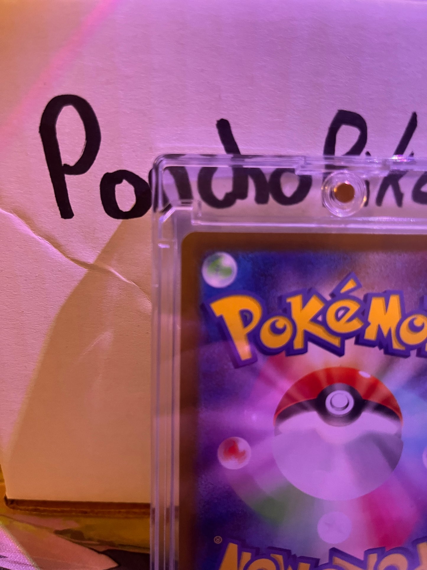 Poncho Wearing Pikachu 230/XY-P Rayquaza Full Art Promo Japanese Pokemon Card NM