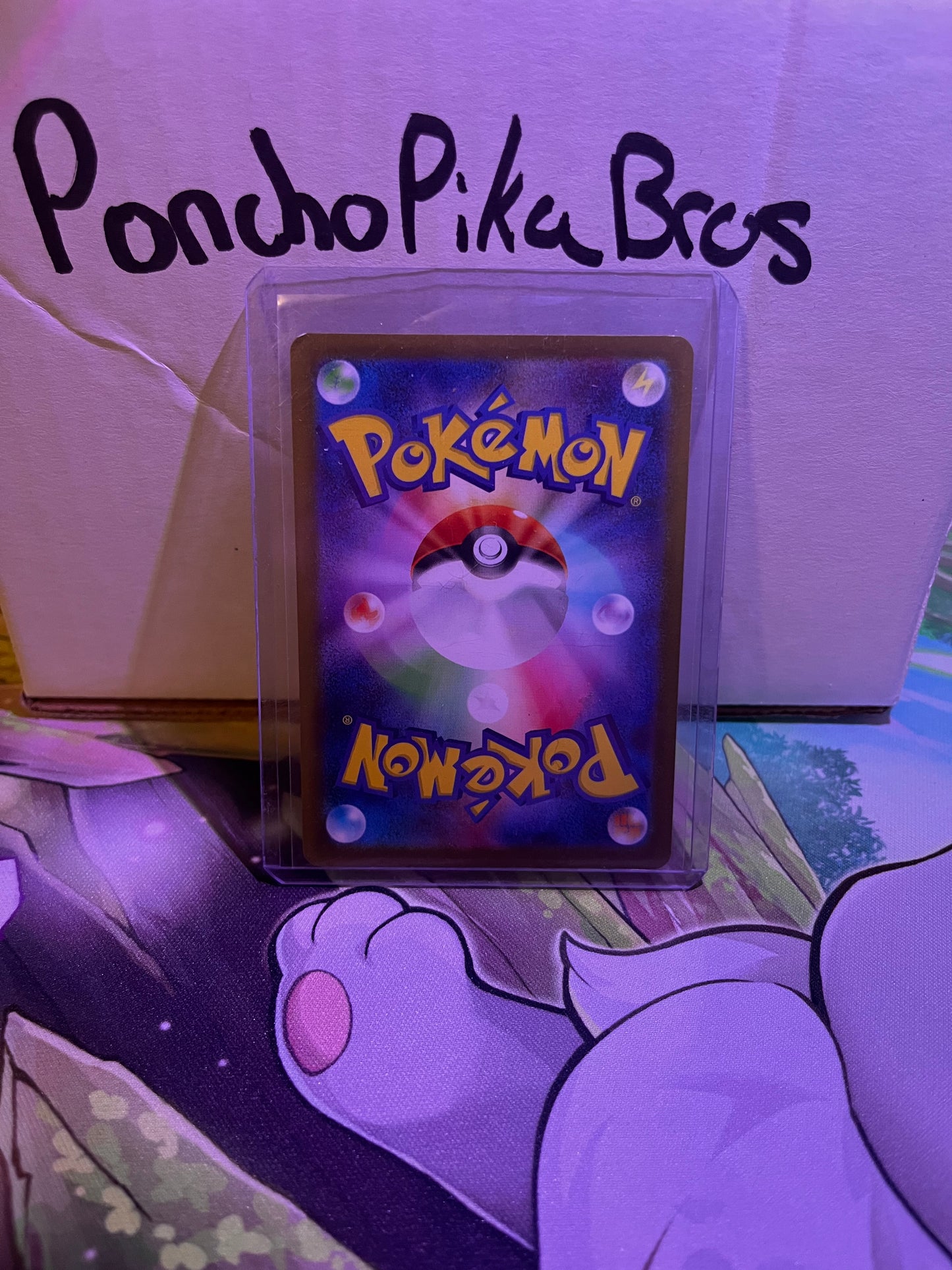 Pokemon Poncho-Wearing Pikachu Alolan Vulpix JPN Holo Promo 038/SM-P